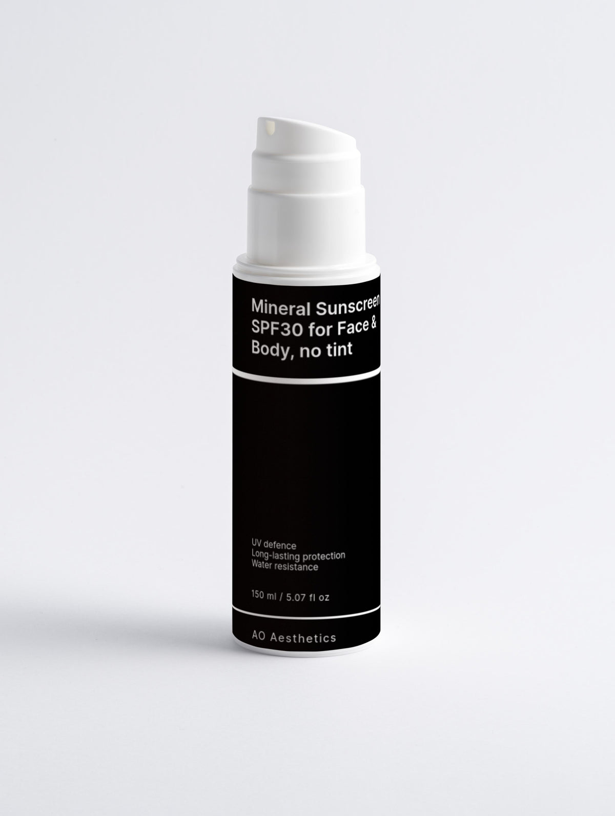 Mineral Sunscreen SPF30 for Face & Body, no tint