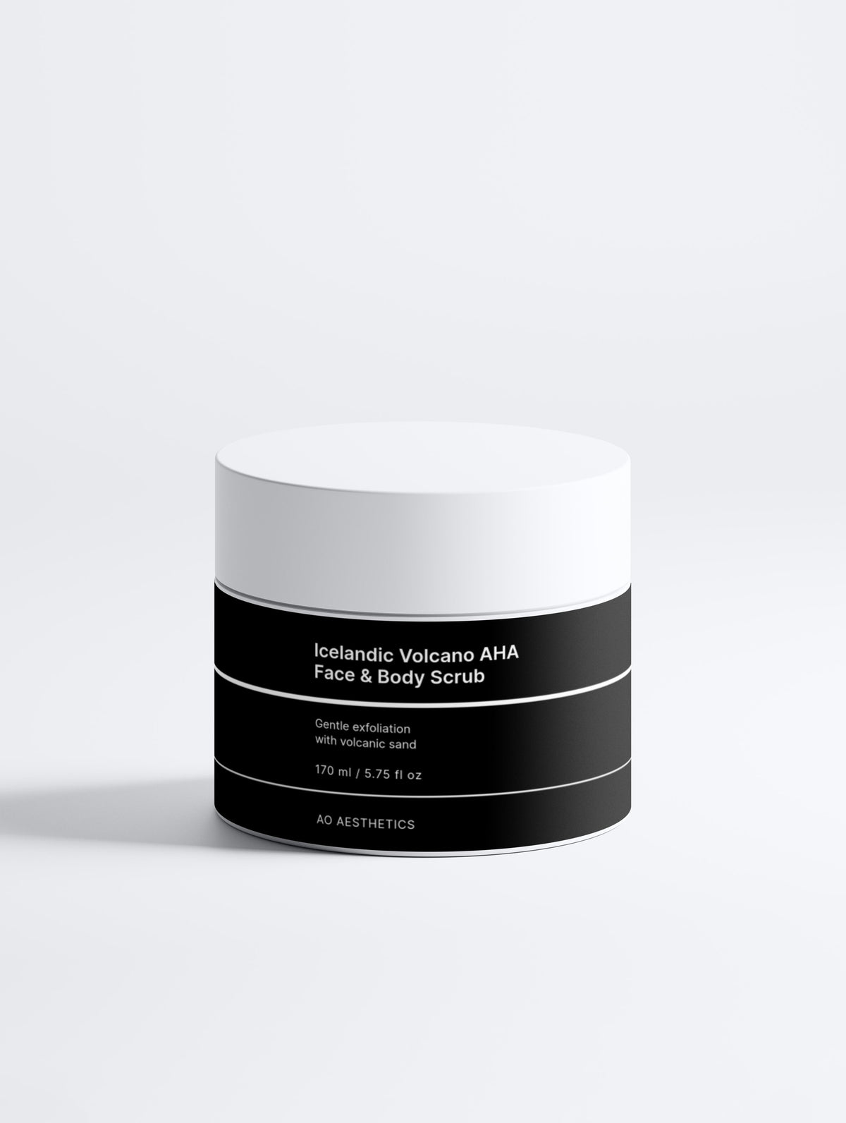 Icelandic Volcano AHA Face & Body Scrub