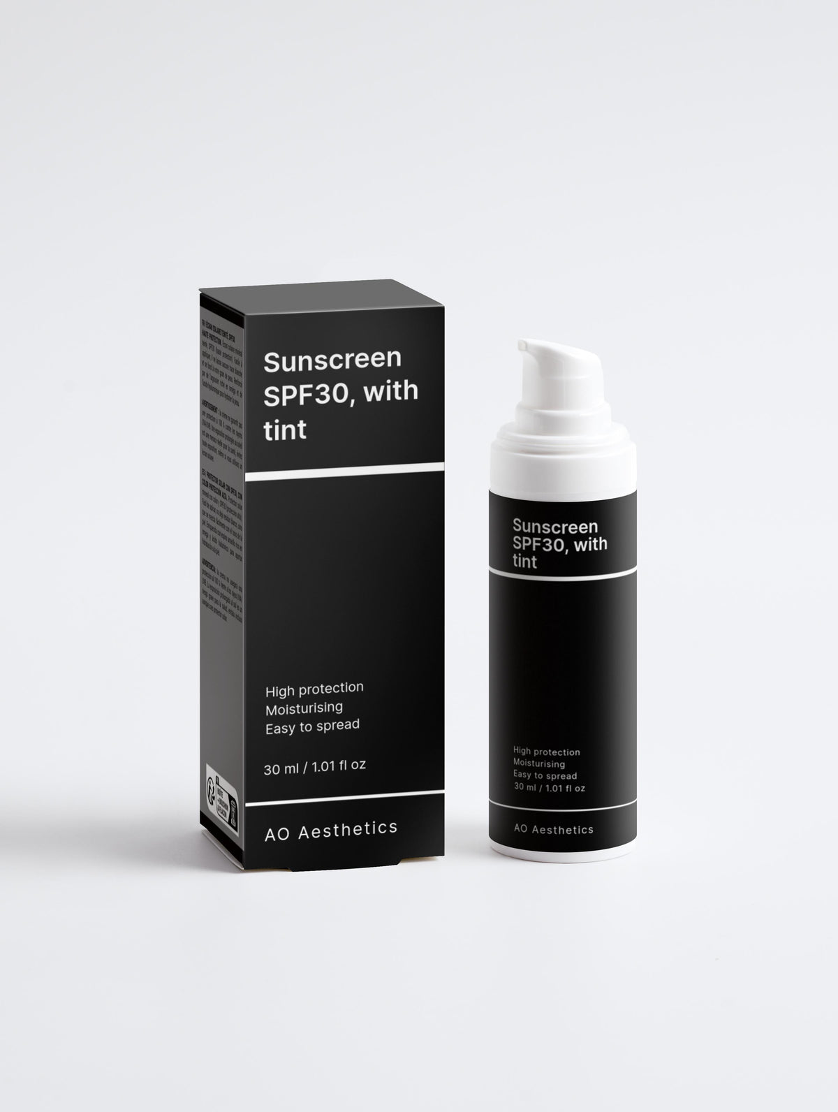 Sunscreen SPF30, with tint (BB Glow)
