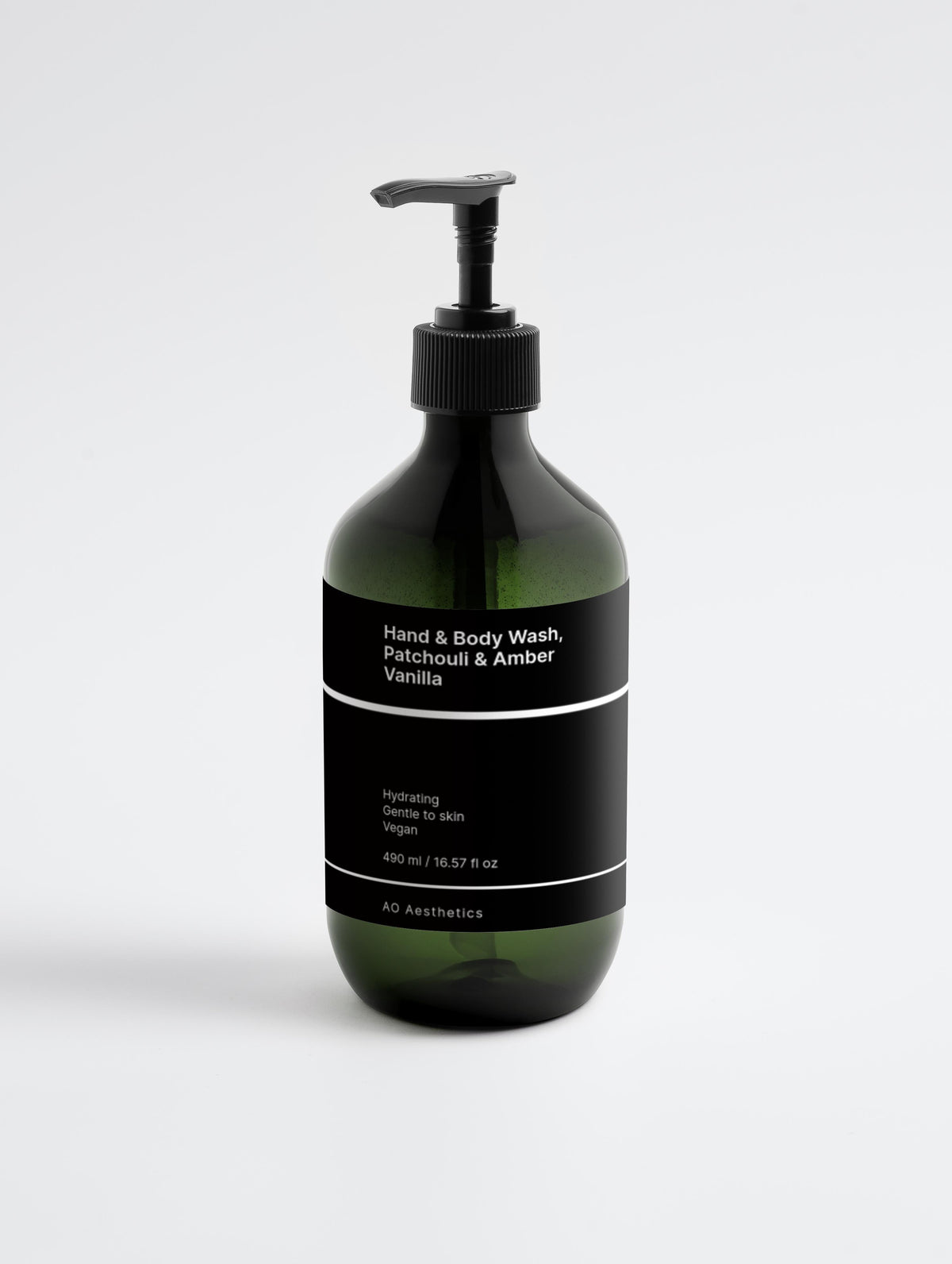 Hand & Body Wash, Patchouli & Amber Vanilla